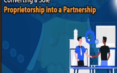 Detailed process of converting a sole proprietorship to partnership