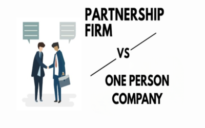 Define OPC in contrast with partnership firm