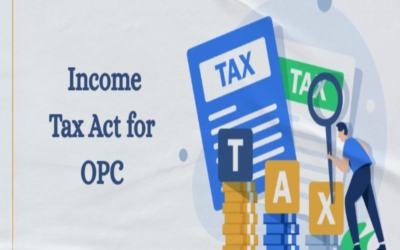 Explain how taxation works under the Income Tax Act for OPC