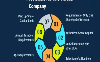 Detail the key provisions applicable to One Person Company