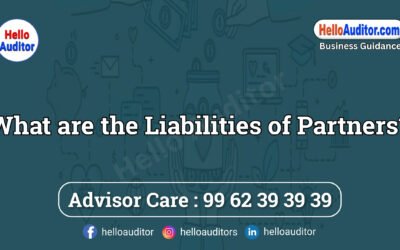 What are the liabilities of partners?