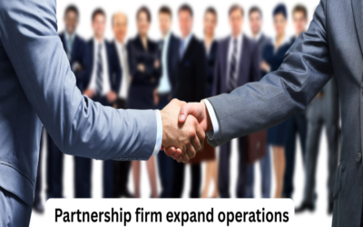 How can a partnership firm expand operations across states?