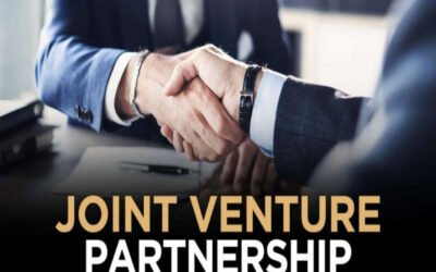 What is meant by a joint venture partnership?
