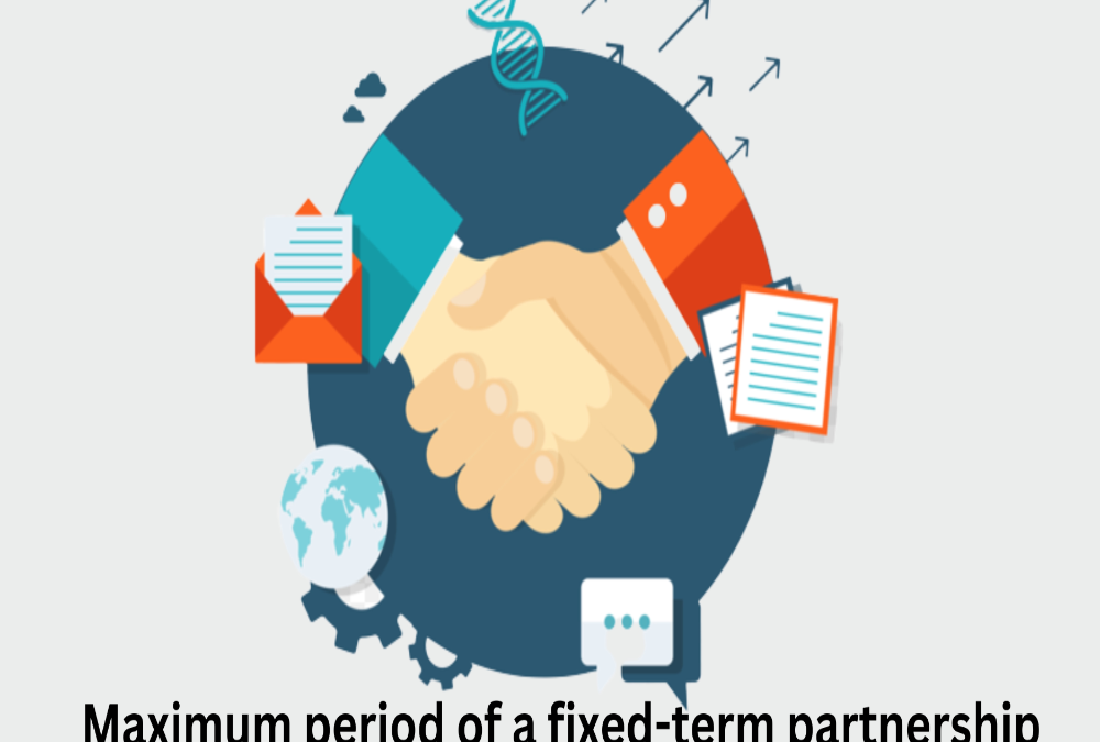 What is the maximum period of a fixed-term partnership?