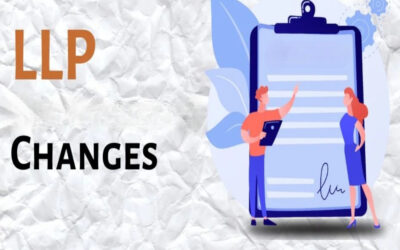 Briefly explain changes in LLP with change in partner address.