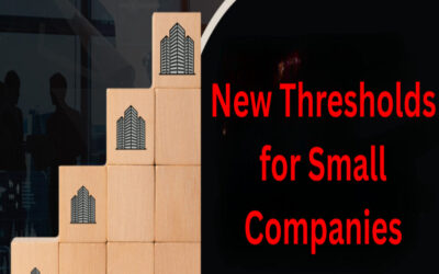 Company Law Changes Define New Thresholds for Small Companies