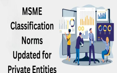 MSME Classification Norms Updated for Private Entities