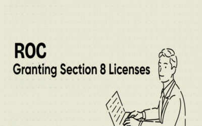 Establish the Authority of ROC in Granting Section 8 Licenses