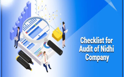 Introduction to the audit checklist for Nidhi Companies.