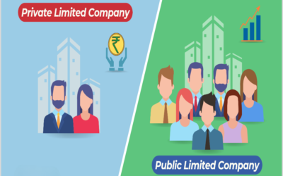 Explain how a Public Limited Company differs from a Private Limited Company.