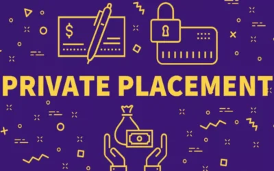Define private placement in Public Limited Companies.