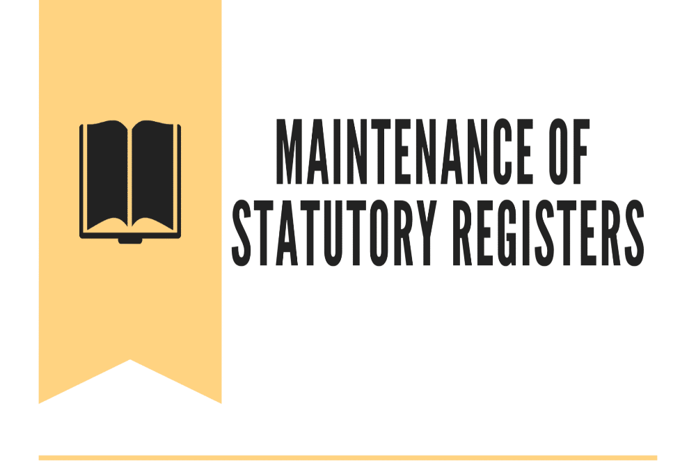 Detail how a Nidhi Company maintains statutory registers.
