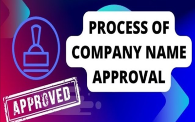 Describe the process of name approval for a Public Limited Company.