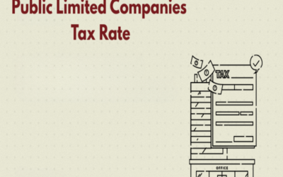 Establish the taxation rates for Public Limited Companies.
