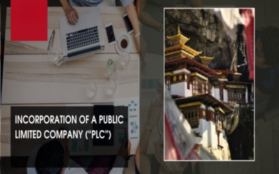 Detail the steps involved in incorporation of a Public Limited Company.
