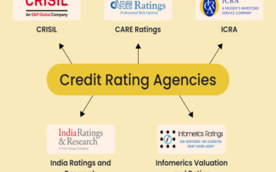 Describe how credit rating agencies evaluate Public Limited Companies.