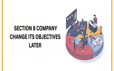Can a Section 8 company change its objectives later?