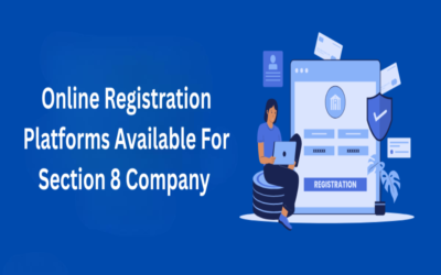 Are online registration platforms available for Section 8 company setups?