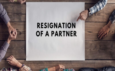 What is the procedure for resignation of a designated partner?