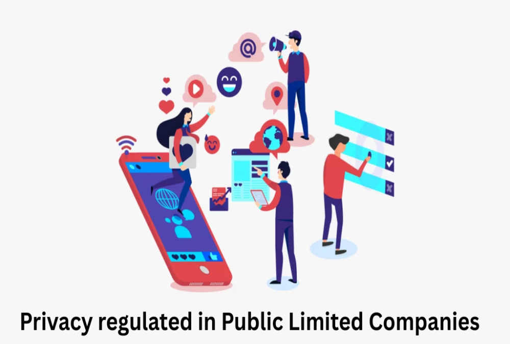 How is data privacy regulated in Public Limited Companies?