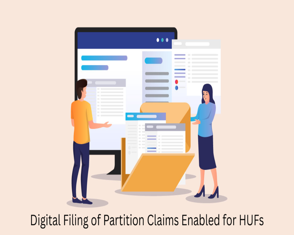 Digital Filing of Partition Claims Enabled for HUFs Hello Auditor