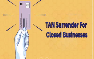Define TAN surrender process for closed businesses