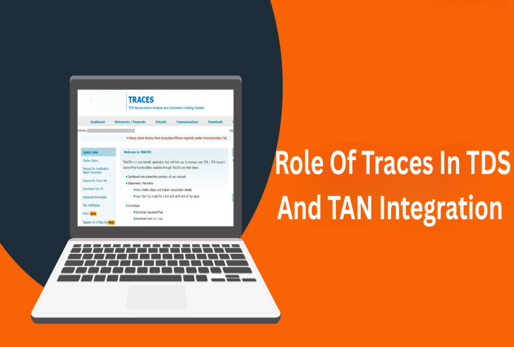 Establish the role of TRACES in TDS and TAN integration