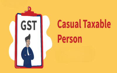 Define GST registration for casual taxable persons