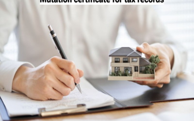 Explain mutation certificate for tax records