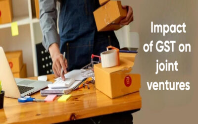 What is the impact of GST on joint ventures?