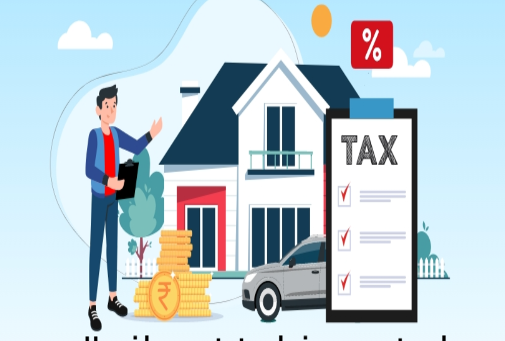 What happens to unpaid property tax during property sale?