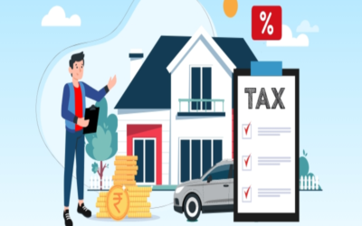 What happens to unpaid property tax during property sale?