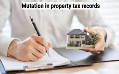 What is mutation in property tax records?