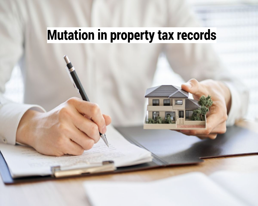 What is mutation in property tax records? Hello Auditor