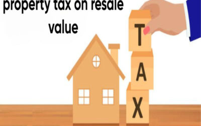 What is the impact of property tax on resale value?