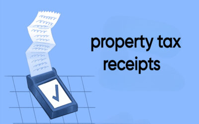 Are property tax receipts valid proof of ownership?