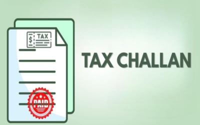 What is the mode of professional tax challan generation?