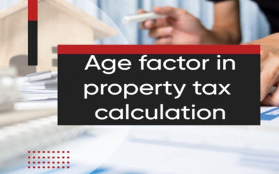 What is age factor in property tax calculation?