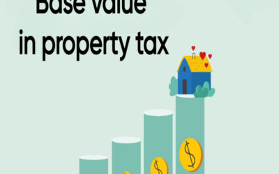 What is the base value in property tax?