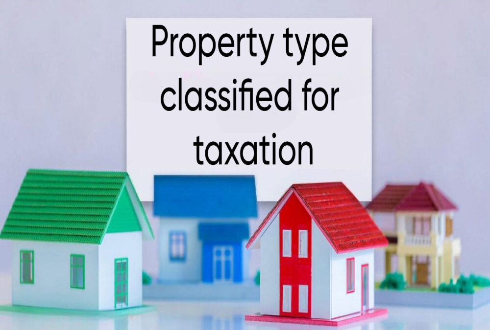 How is property type classified for taxation?