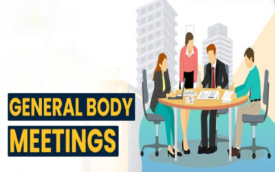 What is the notice period for general body meetings?