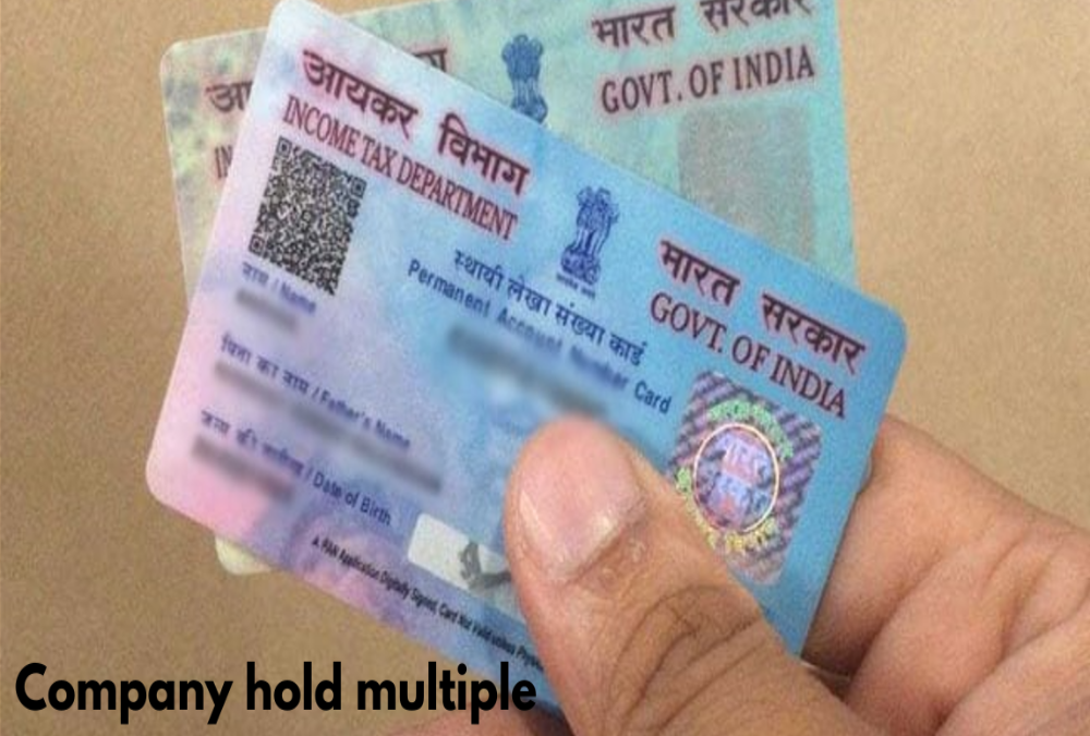 Can a company hold multiple PANs?