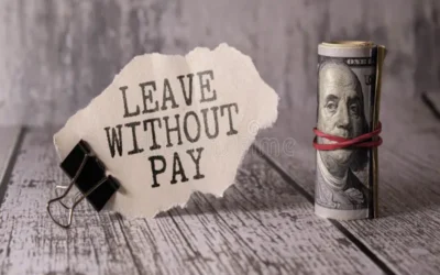 What is the effect of leave without pay on PT deduction?