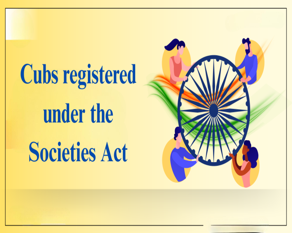 Can clubs be registered under the Societies Act? Hello Auditor