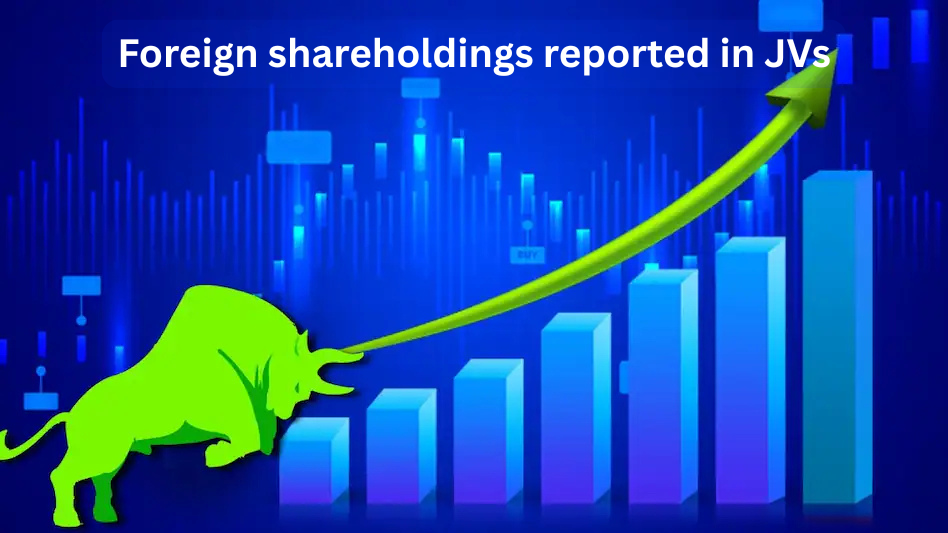 How are foreign shareholdings reported in JVs? Hello Auditor