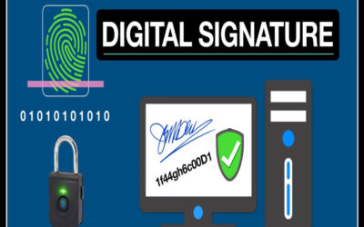 What is the role of digital signature in PT filing?