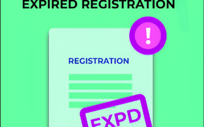 Briefly explain the impact of expired registrations