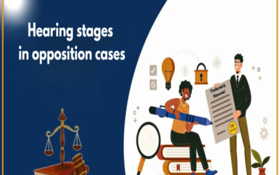Briefly describe the hearing stages in opposition cases