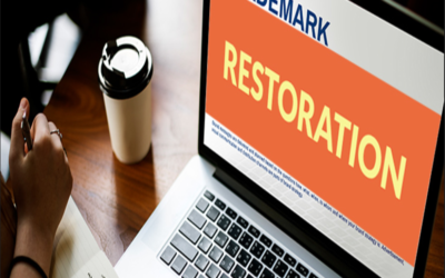 Briefly describe trademark restoration process