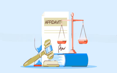 Explain counter affidavit filing rules